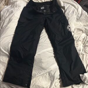 Black Snowboarding Pants